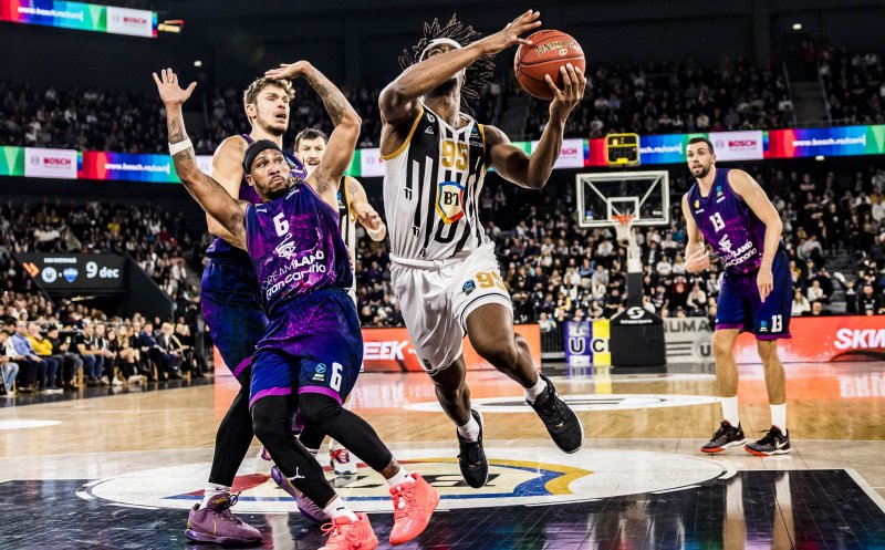 U-BT Cluj-Napoca a reușit faza săptămânii în EuroCup