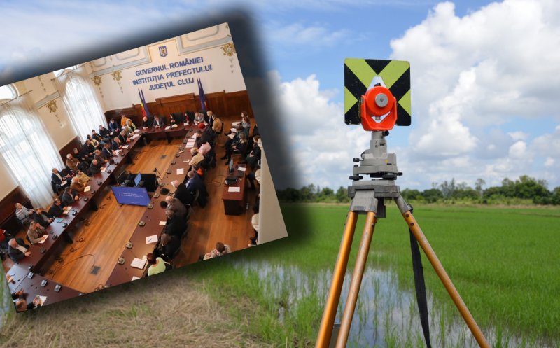 Şedinţă la Prefectura Cluj pe tema proprietăţilor intabulate anapoda de cei de la Programul național de cadastru și carte funciară