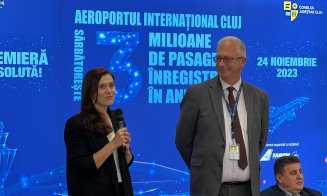 Clujul recordurilor. A aterizat pasagerul cu nr. 3 mil. din 2023 la Aeroportul „Avram Iancu”