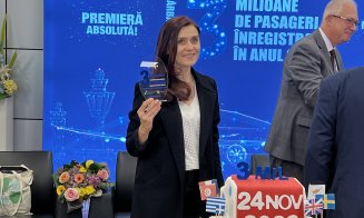 Clujul recordurilor. A aterizat pasagerul cu nr. 3 mil. din 2023 la Aeroportul „Avram Iancu”