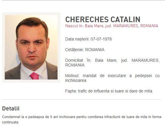 Cătălin Cherecheș ar fi fugit din țară. A fost emis mandat european de arestare. Ce spune avocatul primarului din Baia Mare