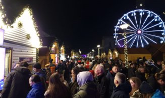 Târgul de Crăciun din Cluj-Napoca și-a deschis porțile. Ce poți face pe „Planeta Crăciun” și care e programul azi