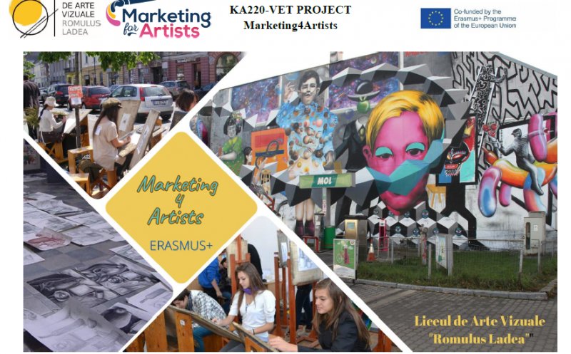 Liceul de Arte din Cluj-Napoca organizează Conferința Națională a proiectului Marketing 4 Artists
