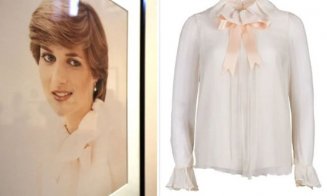 Bluza purtată de Prinţesa Diana în portretul de logodnă a fost scoasă la licitație. Care e prețul estimat