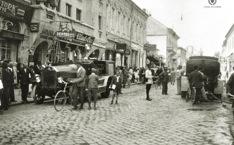 Mașină de pompieri, anul 1930