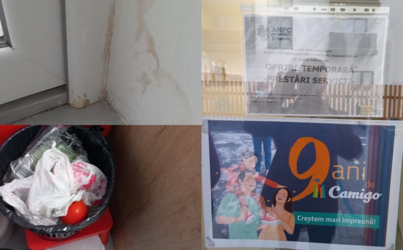Grădinița privată din Cluj-Napoca, închisă și amendată de Protecția Consumatorilor. Igrasie și miros de mucegai