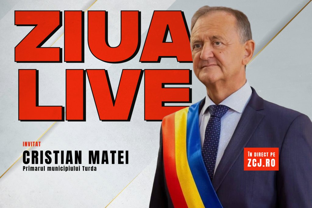 Ziua de Cluj Primarul Cristian Matei, la ZIUA LIVE