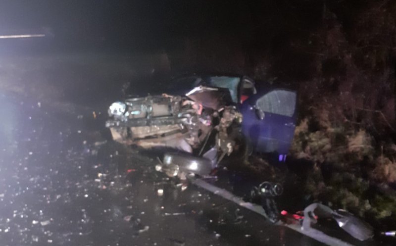 Cum s-a întâmplat accidentul din Bologa: Un șofer sub influența alcoolului a lovit trei mașini pe contrasens