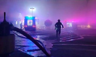 Ce a provocat incendiul de lângă Iulius Mall. Trei tineri, cercetați pentru distrugere