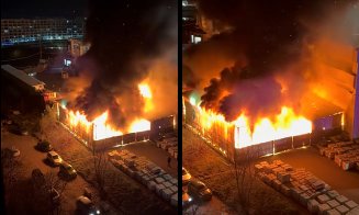 Sezonul petardelor a debutat la Cluj cu un incendiu puternic / Semnal de alarmă: viața, nu mașina, are prioritate