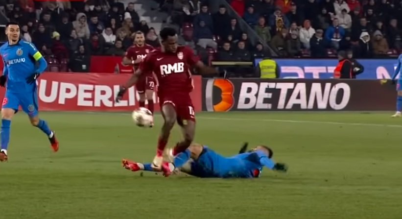 Ce spune Balaj despre cea mai controversată fază din meciul CFR - FCSB. Explicațiile fostului arbitru