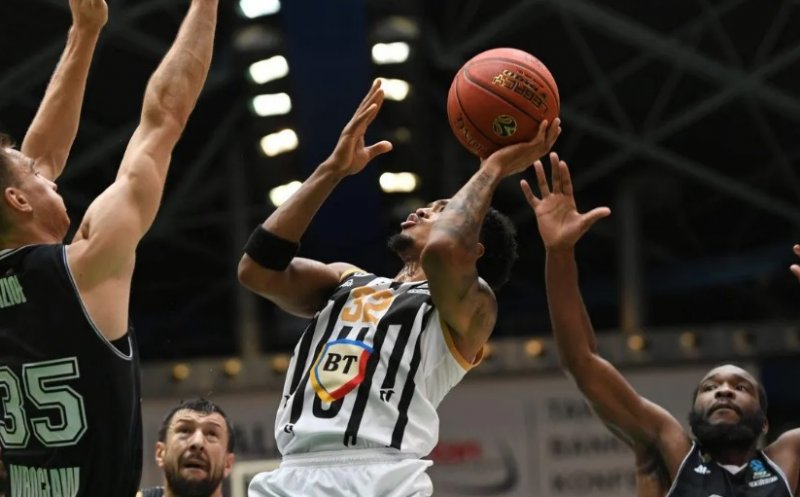 U-BT Cluj-Napoca joacă astăzi cu Slask Wroclaw în EuroCup