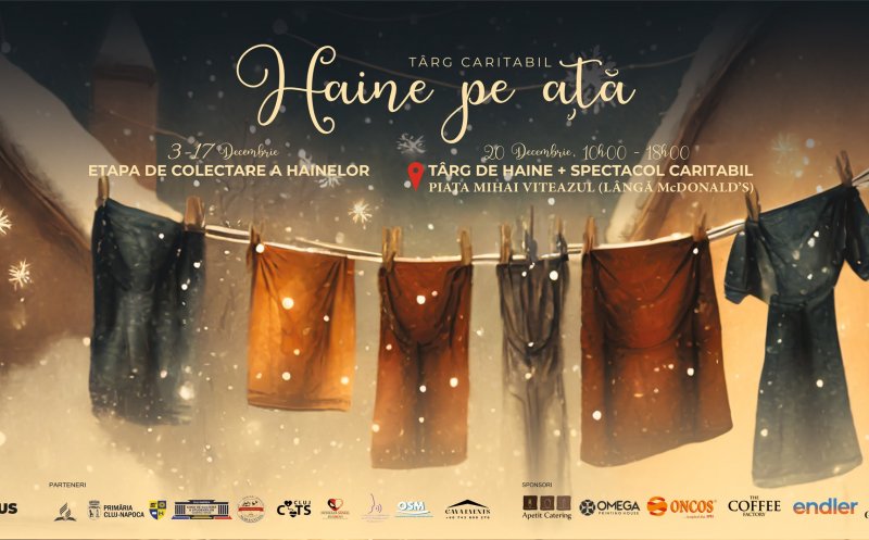 Unde poți dona hainele pe care nu le mai porți! Vor merge către cauze nobile de Crăciun