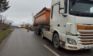 Reparații pe un nou drum județean din Cluj. Ce lucrări se fac