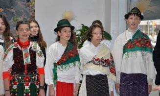Consiliul Județean Cluj a primit primii colindători ai anului