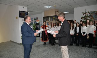 Consiliul Județean Cluj a primit primii colindători ai anului
