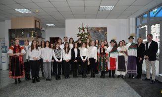 Consiliul Județean Cluj a primit primii colindători ai anului