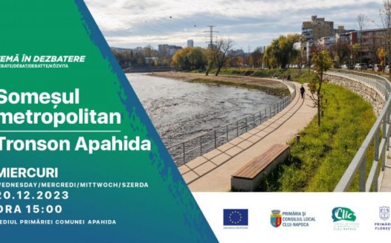 Dezbatere CIIC la Apahida pe tema „Someșul metropolitan - Tronson Apahida”