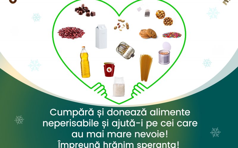 Rețeaua Băncilor pentru Alimente din România dă startul Colectei Naționale de Alimente / Împreună, continuăm să hrănim speranța celor care au cea mai mare nevoie!