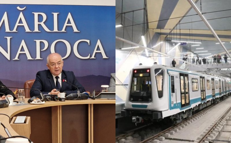 Construcția metroului Cluj pornește în 2024. Emil Boc: "În Florești vor începe lucrările"