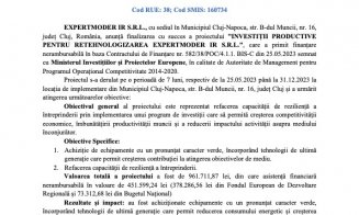 Anunț finalizare proiect
