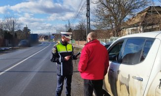 Vitezomani și bețivi la volan, de sărbători. Polițiștii clujeni au reținut 56 de permise în 4 zile