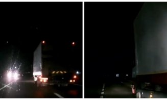 Șicanare periculoasă în trafic! Șoferiță din Cluj, la un pas de o tragedie / "Am sunat la 112, dar nu s-a putut face nimic"
