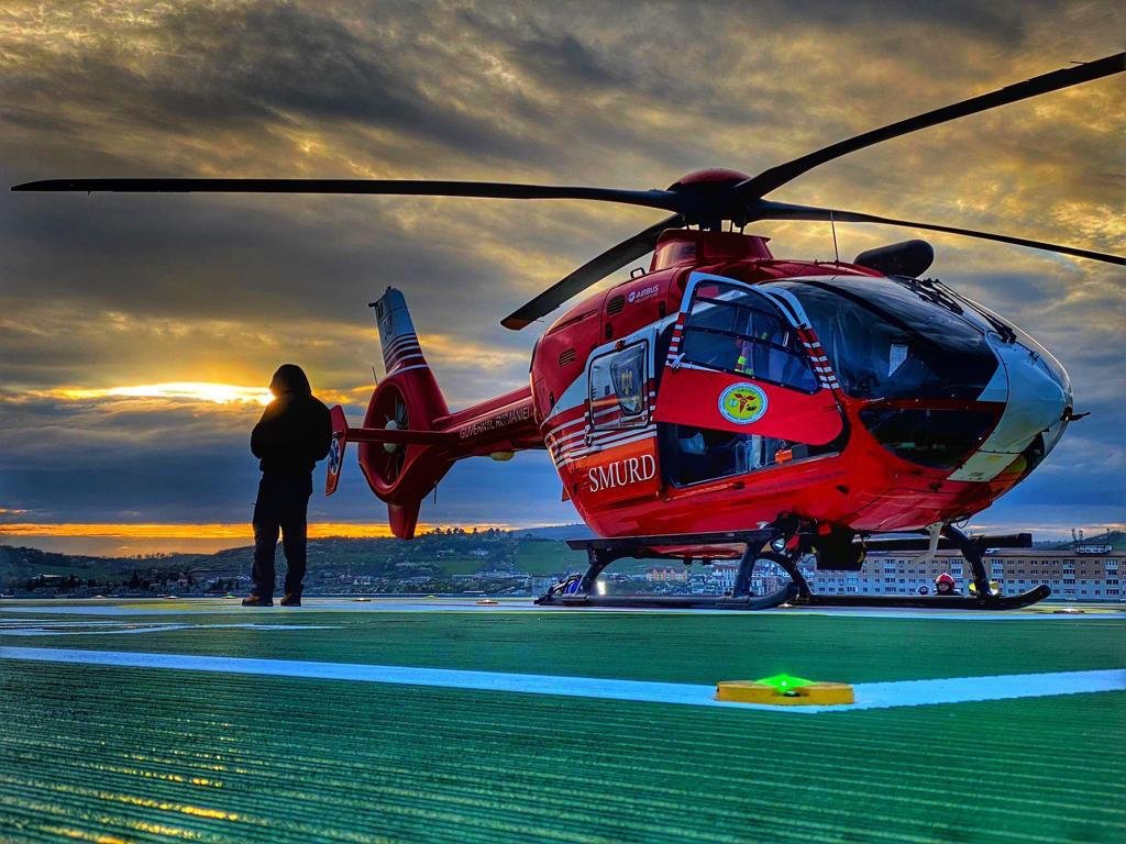 24 de persoane salvate de piloții clujeni în decembrie 2023
