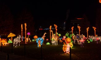 Iulius Parc s-a transformat în „The Glowing Garden”. Peste 170 de instalații luminoase în expoziția care mai poate fi vizitată până pe 20 ianuarie