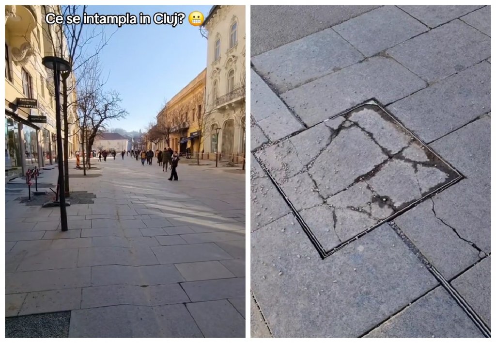 Reacția unui cunoscut vlogger orădean după ce s-a plimbat pe strada Universității din Cluj: "Lucrări mai proaste, mai rar am văzut"