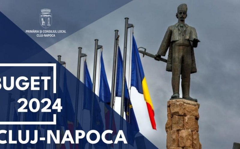 Bugetul municipiului Cluj-Napoca în 2024: 721 milioane EURO, creștere de 25,13%  față de 2023