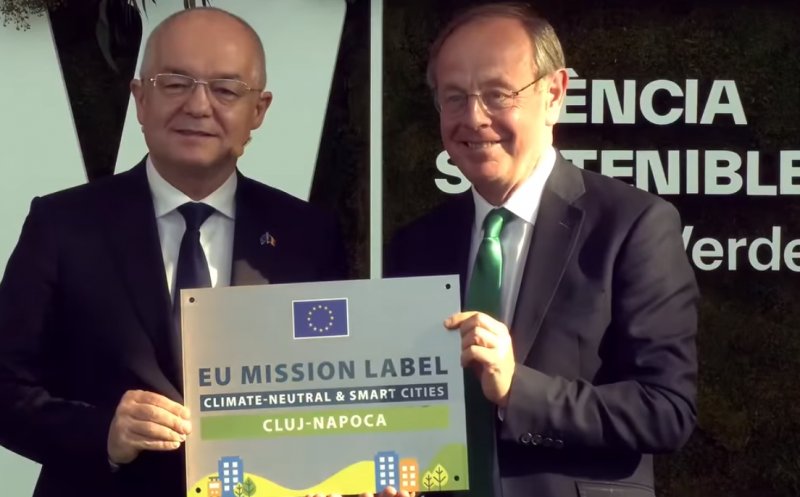 Clujul, lider la nivel european în ceea ce privește tranziția verde. Boc: „Este o recunoaștere a capacității noastre de a lucra împreună”