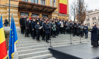 Ziua Culturii Naționale, sărbatorită la Cluj! Ceremonie în fața Teatrului Național, la statuia Poetului Național Mihai Eminescu