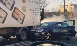 Cum s-a produs accidentul de pe strada Corneliu Coposu? Șoferul care a provocat coliziunea, beat criță