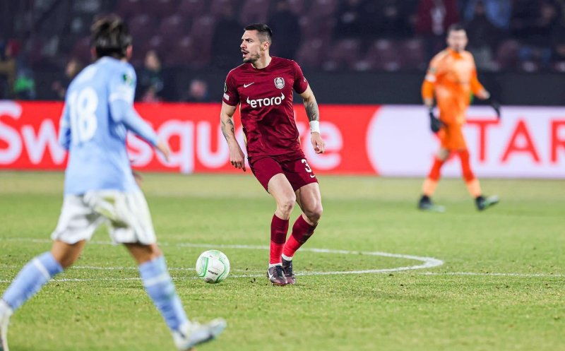 Plecat în vară din Gruia, Burcă are încredere în CFR Cluj: "Șanse sunt în continuare"