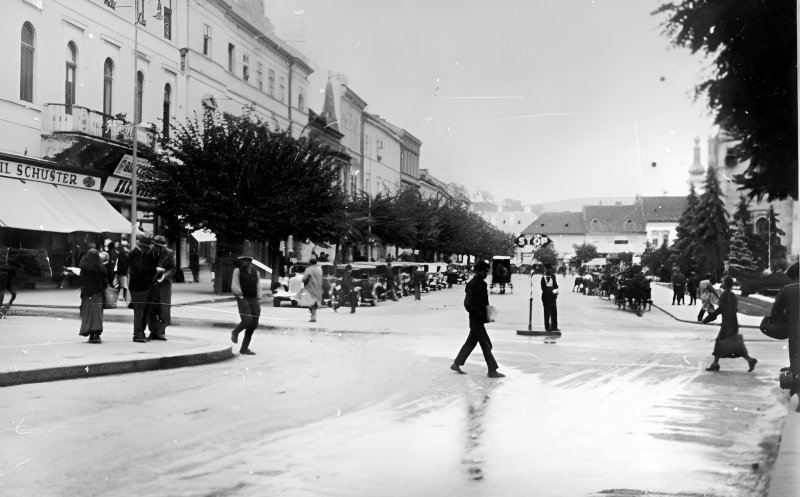 Cluj-Napoca: Semafor manual, anii 1930
