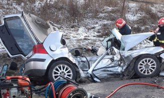 Accident la ieșirea din Gilău. Un bărbat a murit