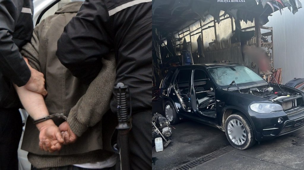 Tânărul de 23 de ani, implicat în furtul unei mașini din Cluj-Napoca și trimisă la dezmembrări în Dolj, arestat preventiv