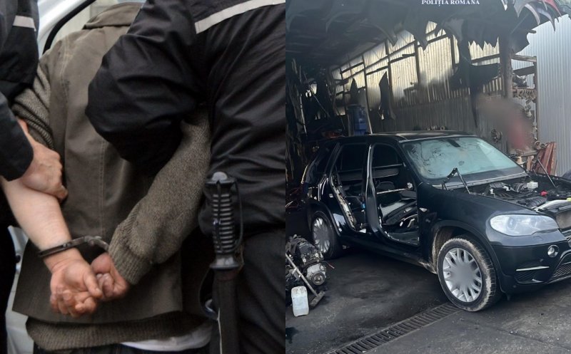 Tânărul de 23 de ani, implicat în furtul unei mașini din Cluj-Napoca și trimisă la dezmembrări în Dolj, arestat preventiv