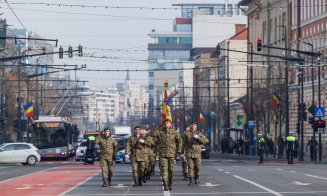 Mii de clujeni au sărbătorit 165 de ani de la Mica Unire la Cluj-Napoca
