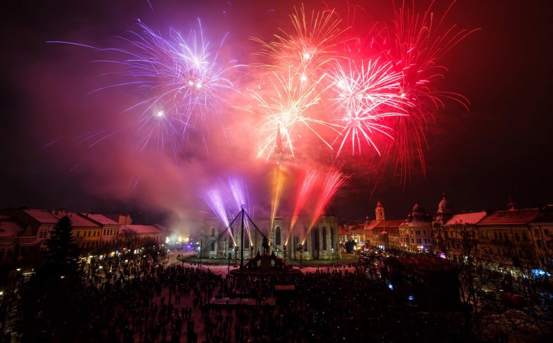 Mii de clujeni au sărbătorit 165 de ani de la Mica Unire la Cluj-Napoca