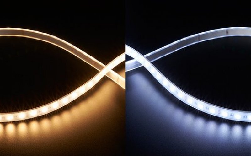 Banda LED cu lumina calda vs banda LED cu lumina rece