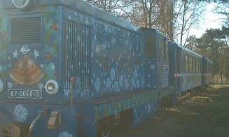 Mocănița din Parcul Feroviarilor, decembrie 2006