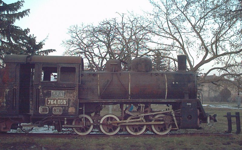 Mocănița din Parcul Feroviarilor, decembrie 2006