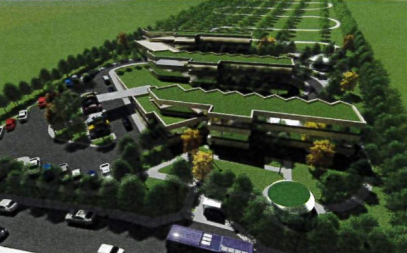 VERDE pentru un centru de bătrâni cu foyer, amfiteatru în aer liber și grădină, la doi pași de Cluj-Napoca: „Arată ca un hotel”