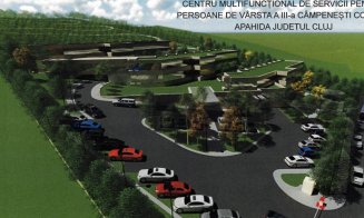 VERDE pentru un centru de bătrâni cu foyer, amfiteatru în aer liber și grădină, la doi pași de Cluj-Napoca: „Arată ca un hotel”
