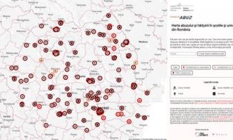 HARTA abuzului şi hărţuirii în şcolile şi universităţile din România /  268 de cazuri înregistrate, Clujul pe locul doi național