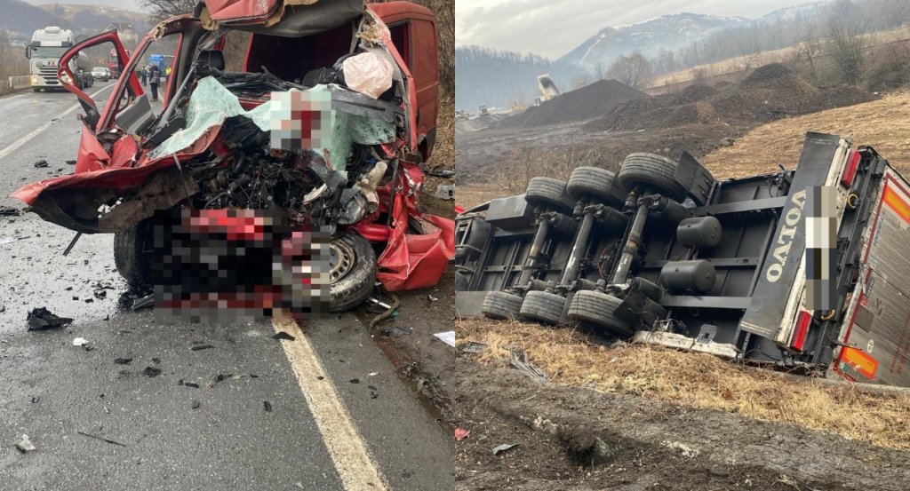 Cum s-a produs accidentul devastator de la Poieni? Două persoane și-au pierdut viața