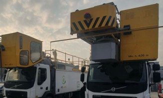 Noi autospeciale pentru Aeroportul Internațional Cluj. Au fost cumpărate din fonduri europene