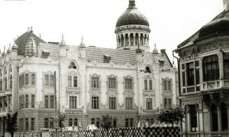 Demolări pentru consturirea Hotelului Victoria (hotelul Partidului Comunist)